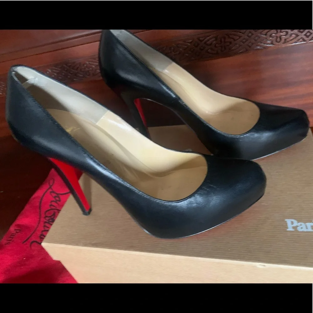💖HOST PICK💖Christian Louboutin Rolando 120 Kid - 38.5 - Picture 6 of 16